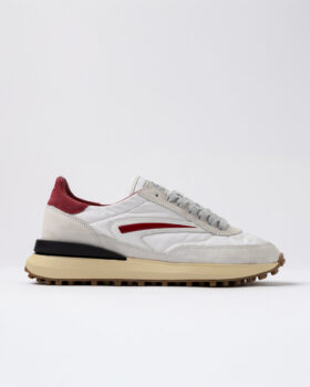 ATHLETA NYLON WHITE-BORDEAUX