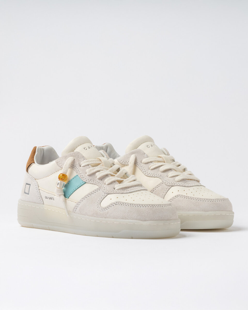 COURT 2.0 VINTAGE CALF WHITE-CUOIO