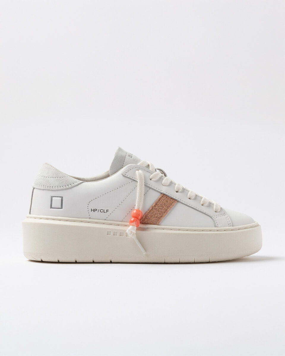 HILL LOW PLATFORM CALF WHITE-COOPER