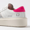 HILL LOW PLATFORM COLORED WHITE-FUXIA