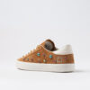 HILL LOW STUDS CUOIO