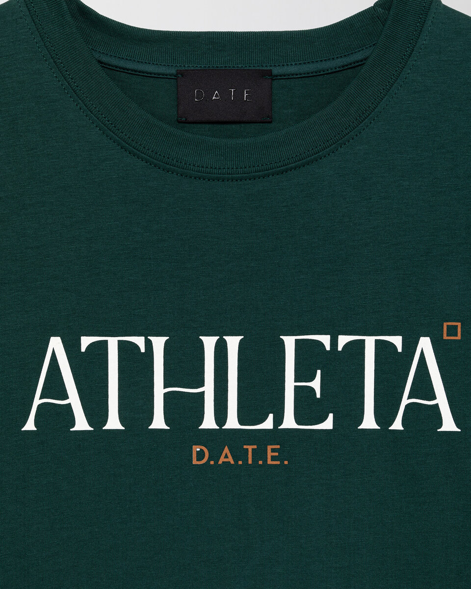 T-SHIRT ATHLETA GREEN