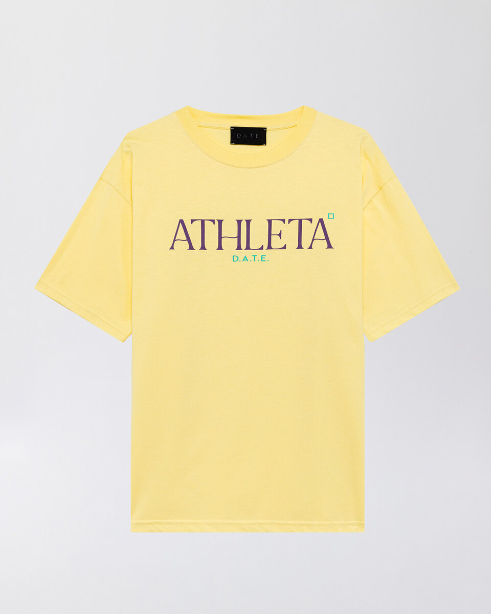 T-SHIRT ATHLETA YELLOW